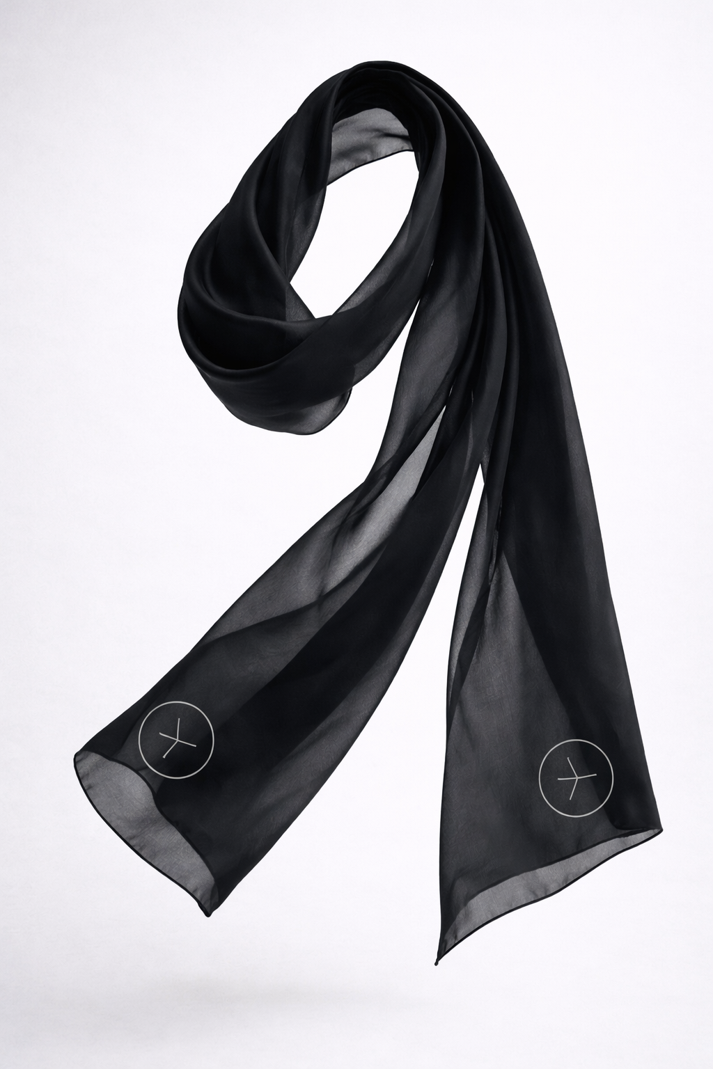 Stola Rán. Silk Veil of the Sea. The MØRKE Signature