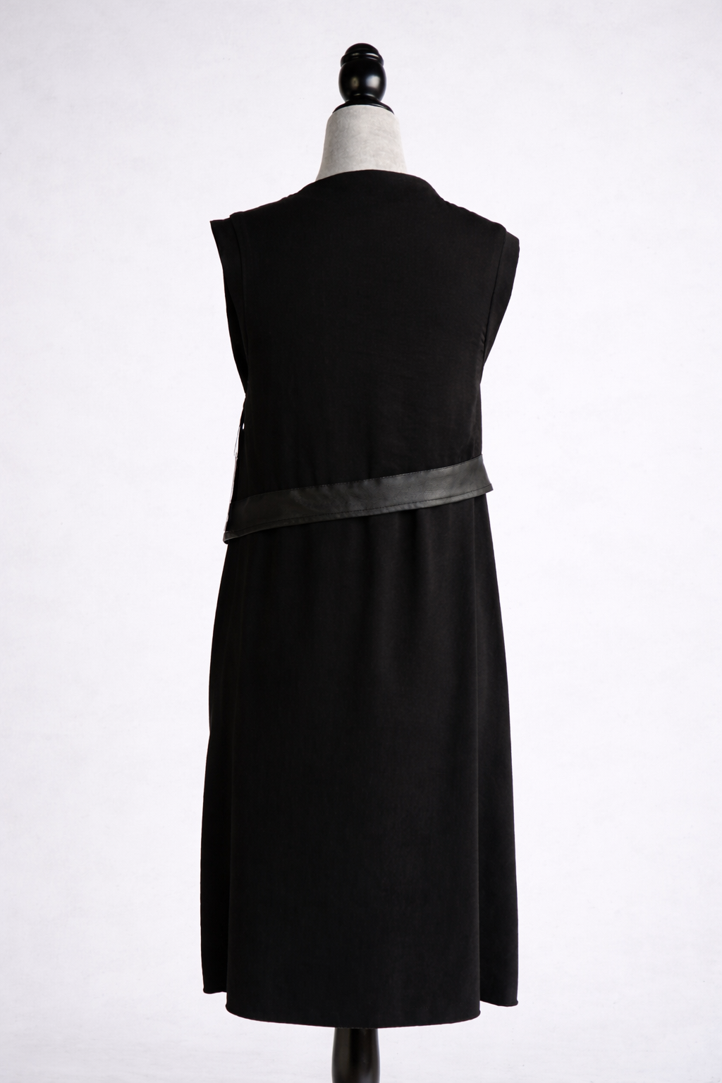 Freya Dress. Leather and Light.