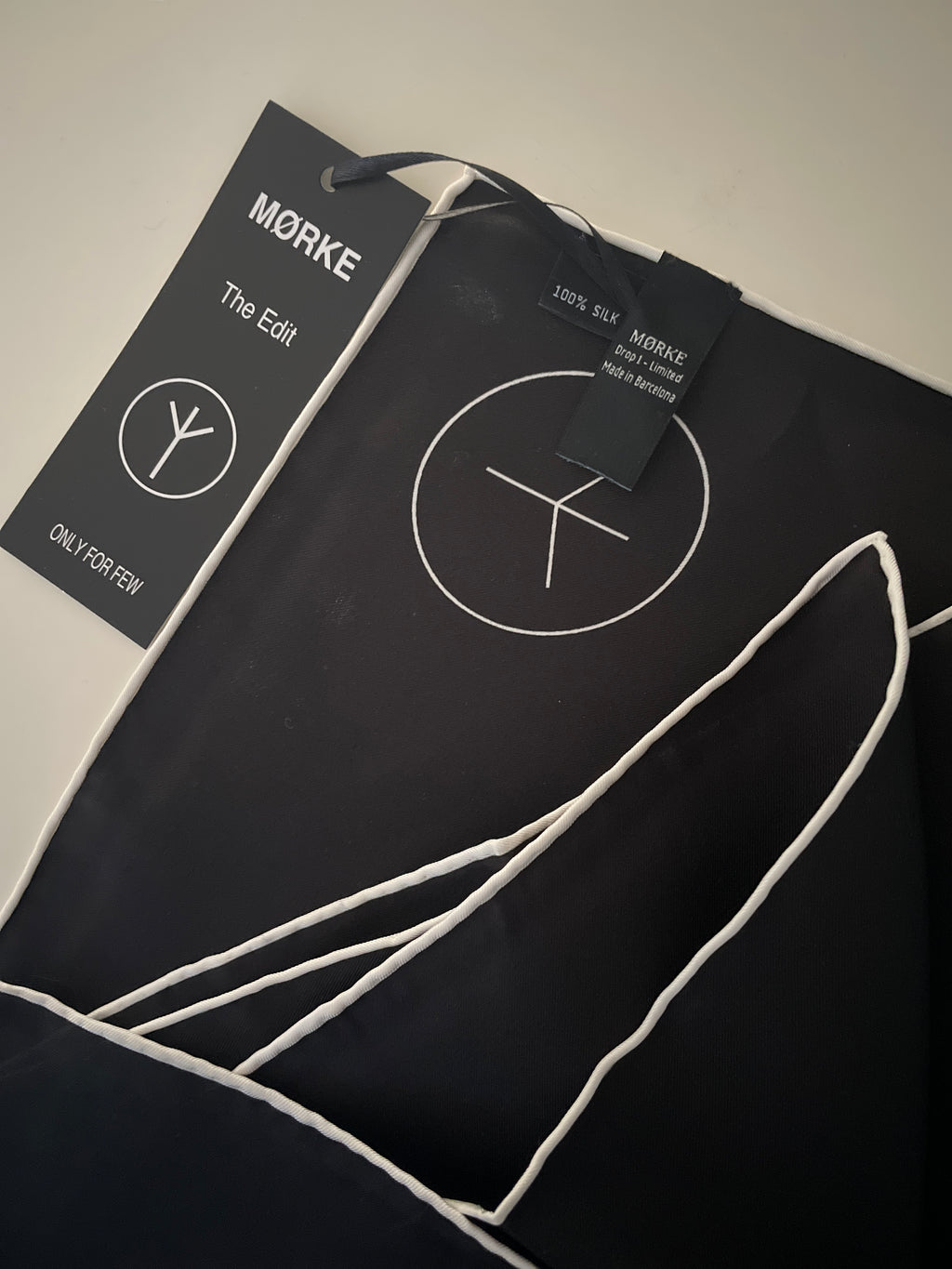 SKADI — Pure Black Silk