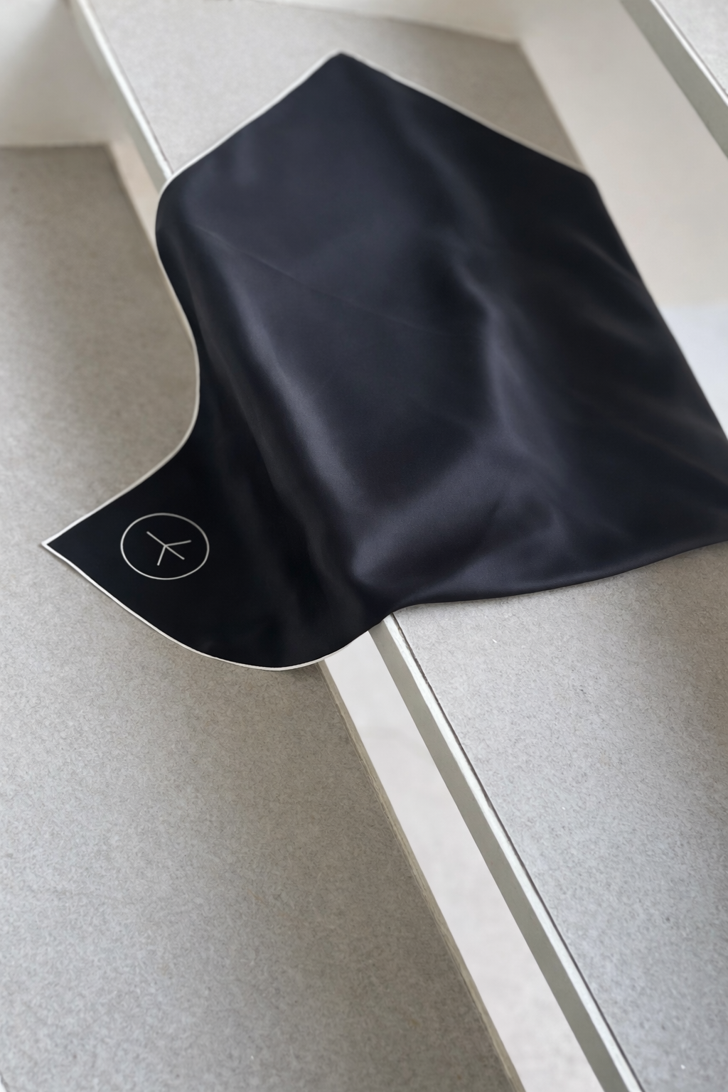 SKADI. Silk carré scarf