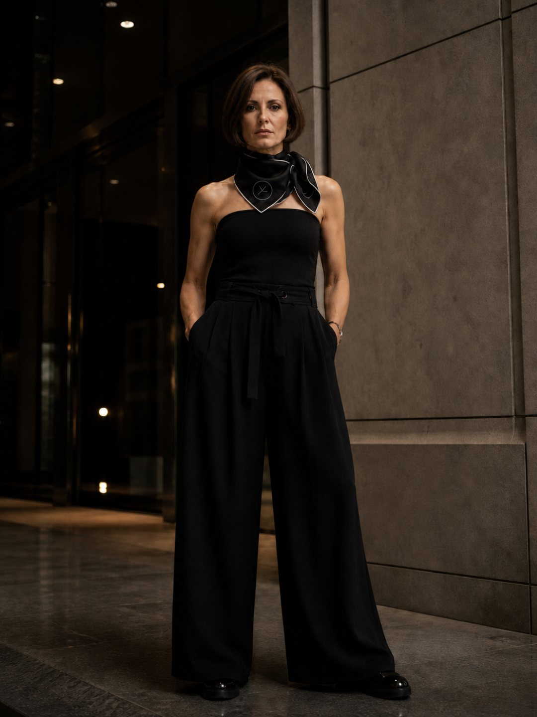 SKADI — Pure Black Silk